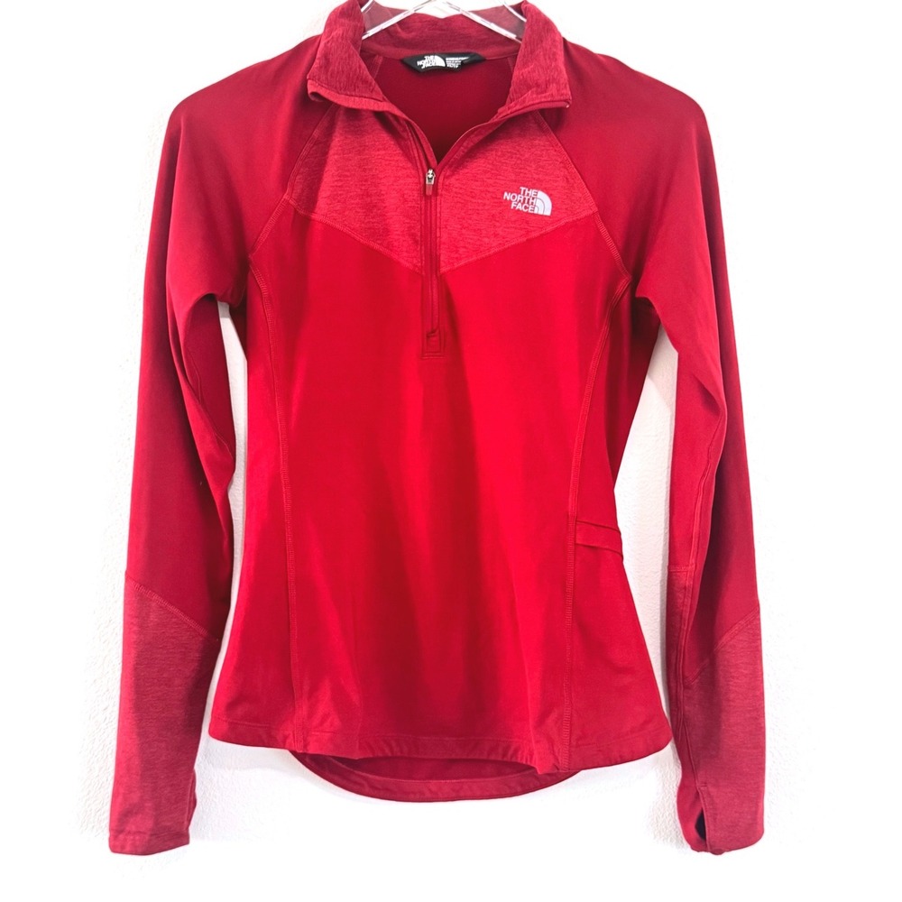 The North Face | Winter Warm Half Zip Red Pullover Jacket